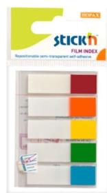 Okładka książki Zakładki indeksujące samoprzylepne mix 5 kol. neon