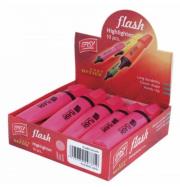 Opakowanie Zakreślacz 10 sztuk różowy Flash