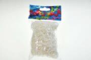 Opakowanie Żelowo Białe Gumki Rainbow Loom &reg;