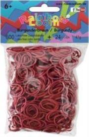 Opakowanie Żelowo burgundowe Gumki Rainbow Loom &reg;