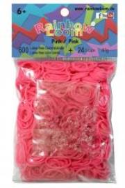 Opakowanie Żelowo różowe Gumki Rainbow Loom &reg;