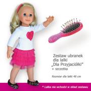 Zestaw Ubranek dla Lalki - Dla Przyjaciółki. Autor: WeGirls. Dadada.pl Okładka książki Zestaw Ubranek dla Lalki - Dla Przyjaciółki