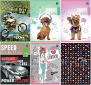 Opakowanie Zeszyt A5/16K kolorowa kratka UV mix (20szt)