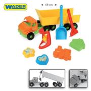 Okładka książki 70380  City Truck z naczepą 68 cm z kpl. do piasku.