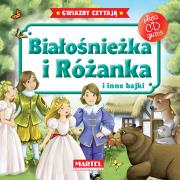 Okładka książki Bajki do poduszki- Białośnieżka i Różanka... +CD