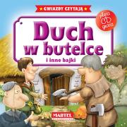 Bajki do poduszki- Duch w butelce... +CD. Autor: Grimm Jacob Ludwig Karl. Dadada.pl Okładka książki Bajki do poduszki- Duch w butelce... +CD