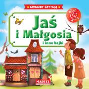 Bajki do poduszki- Jaś i Małgosia... +CD. Autor: Grimm Jacob Ludwig Karl. Dadada.pl Okładka książki Bajki do poduszki- Jaś i Małgosia... +CD