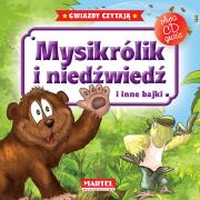 Bajki do poduszki- Mysikrólik i Niedźwiedź... +CD. Autor: Grimm Jacob Ludwig Karl. Dadada.pl Okładka książki Bajki do poduszki- Mysikrólik i Niedźwiedź... +CD