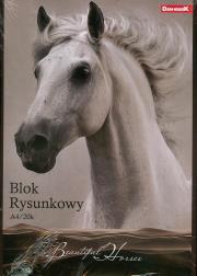 Opakowanie Blok rysunkowy A4/20K 10 szt. Horses