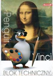 Opakowanie Blok techniczny A4/10K 10 szt. Penguin