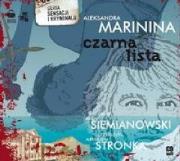 Czarna lista audiobook. Autor: Aleksandra Marinina. Dadada.pl Okładka książki Czarna lista audiobook