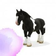 Opakowanie Czarno-biały koń rasy Clydesdale ANIMAL PLANET