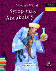 Czytam sobie - Syrop maga Abrakabry. Autor: Wojciech Widłak. Dadada.pl Okładka książki Czytam sobie - Syrop maga Abrakabry