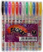 Okładka książki Długopis BROKAT w etui 12 kolorów