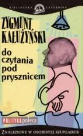 Do czytania pod prysznicem. Autor: Zygmunt Kałużyński. Dadada.pl Okładka książki Do czytania pod prysznicem
