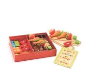 Opakowanie Drewniany grill z szaszłykami