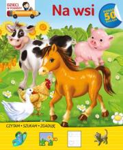 Dzieci w podróży - Na wsi. Autor: Dorota Strzemińska-Więckowiak. Dadada.pl Okładka książki Dzieci w podróży - Na wsi