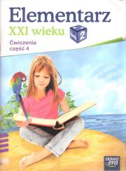 Okładka książki Elementarz XXI wieku kl. 2 Ćwiczenia część 4 NE