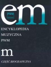 Okładka książki Encyklopedia muzyczna T6 M. Biograficzna