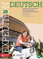 Expedition Deutsch 2B KB+AB (+CD) w.2013 PWN. Autor: Betleja Jacek, Irena Nowicka, Wieruszewska Dorota. Dadada.pl Okładka książki Expedition Deutsch 2B KB+AB (+CD) w.2013 PWN
