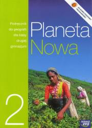 Geografia  GIM 2 Planeta Nowa podr w.2014 NE. Autor: Szczypiński Dawid. Dadada.pl Okładka książki Geografia  GIM 2 Planeta Nowa podr w.2014 NE