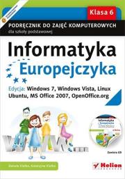 Okładka książki Informatyka Europejczyka SP 6 podr Win 7 NPP 2014