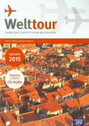 J. Niemiecki 4 Welttour Podr z ćw NE. Autor: Mróz-Dwornikowska Sylwia. Dadada.pl Okładka książki J. Niemiecki 4 Welttour Podr z ćw NE