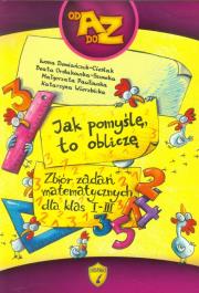 Okładka książki Jak pomyślę to obliczę. Zb. zad mat.1-3 SP DIDASKO