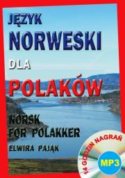 Język norweski dla Polaków TW + MP3. Autor: Pająk Elwira. Dadada.pl Okładka książki Język norweski dla Polaków TW + MP3