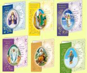 Opakowanie Karnet B6 Wielkanoc (25szt.) religijne MIX