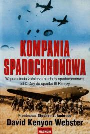Kompania spadochronowa. Autor: Webster David Kenyon. Dadada.pl Okładka książki Kompania spadochronowa