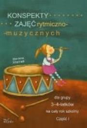 Konspekty zajęć rytmiczno-muzycznych 3-4-latków. Autor: Staniek Marzena. Dadada.pl Okładka książki Konspekty zajęć rytmiczno-muzycznych 3-4-latków