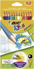 Kredki Aquacouleur 12 kol. bls BIC. Wydawca: Bic. Dadada.pl Opakowanie Kredki Aquacouleur 12 kol. bls BIC