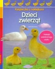 Książeczka z naklejkami - Dzieci zwierząt. Autor: Boumans Lieve. Dadada.pl Okładka książki Książeczka z naklejkami - Dzieci zwierząt