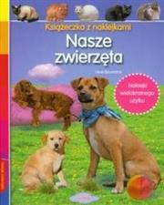 Książeczka z naklejkami - Nasze zwierzęta. Autor: Boumans Lieve. Dadada.pl Okładka książki Książeczka z naklejkami - Nasze zwierzęta