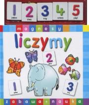 Okładka książki Liczymy. Magnesy. Zabawa + Nauka