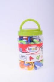 Opakowanie Magnetyczne cyferki i literki w wiaderku 36el