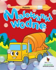 Okładka książki Malowanki wodne - Pojazdy