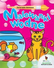 Okładka książki Malowanki wodne - Zwierzęta domowe