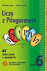 Okładka książki Mat. Liczę z Pitag. 6 Zb.Zad. NPP w.2014 ADAM