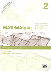 MATeMAtyka 2 Zbiór zadań Zakres podstawowy i rozszerzony Szkoła ponadgimnazjalna LO 2. Autor: Czarnowska Joanna, Wesołowska Jolanta, BARBARA WOLNIK. Dadada.pl Okładka książki MATeMAtyka 2 Zbiór zadań Zakres podstawowy i rozszerzony Szkoła ponadgimnazjalna LO 2