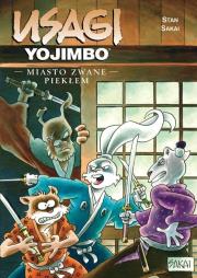 Okładka książki Miasto Zwane Piekłem Usagi Yojimbo Tom 21