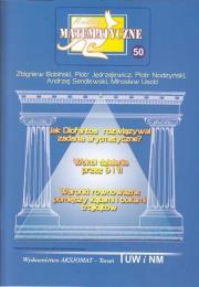 Miniatury matematyczne 50. Autor: Bobiński Zbigniew, Nodzyński Piotr, Piotr Jędrzejewicz. Dadada.pl Okładka książki Miniatury matematyczne 50