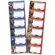 Opakowanie Naklejki na zeszyt Transformers 25szt