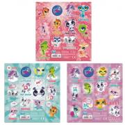 Opakowanie Naklejki Sticker BOO kwadrat Littlest Pet Shop 25s