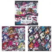 Opakowanie Naklejki Sticker BOO kwadrat Monster High 25szt