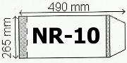 Okładka książki Okładka na podr A4 regulowana nr 10 (50szt) NARNIA