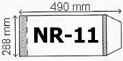 Okładka książki Okładka na podr A4 regulowana nr 11 (50szt) NARNIA