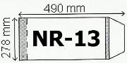 Okładka książki Okładka na podr A4 regulowana nr 13 (50szt) NARNIA