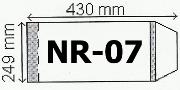 Okładka książki Okładka na podr B5 regulowana nr 7 (25szt) NARNIA
